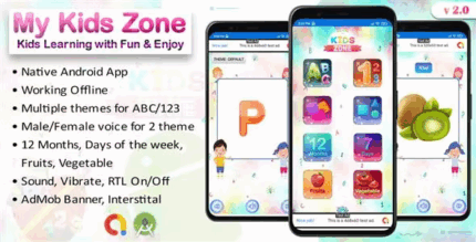 My kids zone kids pre school learning app codermarket.png