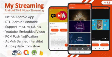 My streaming android app with admin panel android 11 support codermarket.png