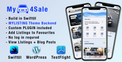 Mycar4sale ios companion app for my listing theme car demo wp plugins.png