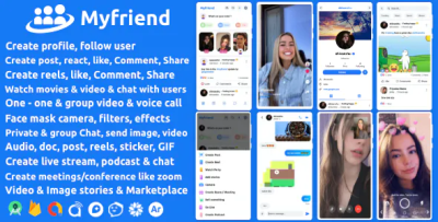 Myfriend friend chat post tiktok follow radio group ecommerce zoom live.png