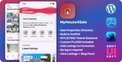 Myhouse4sale real estate ios companion app for mylisting wordpress backend.png