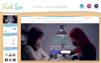 Nail lux manicure salon landing page wordpress theme.png
