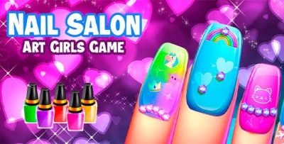 Nail salon art girls game mobile flutter game codermarket.jpeg