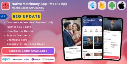 Native matrimony app mobile app addon codermarket.jpg