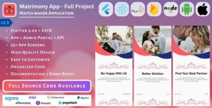 Native matrimony cms website admin panel api database codermarket.jpeg