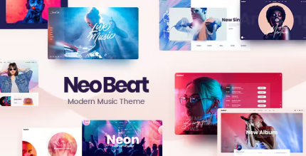 Neobeat music wordpress theme codermarket.png