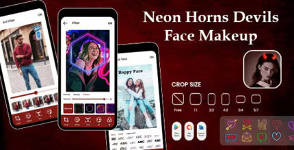 Neon horns devils face makeup editor neon horns devil face devils face.jpg