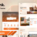 Netlink broadband tv internet provider wordpress theme codermarket.png