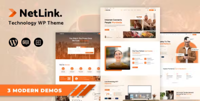 Netlink broadband tv internet provider wordpress theme codermarket.png
