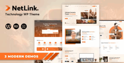 Netlink broadband tv internet provider wordpress theme codermarket.png
