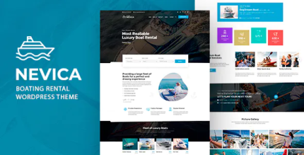 Nevica yacht rental theme codermarket.png