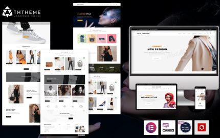 New fashion the elementor fashion shop wordpress theme.jpg