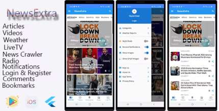 Newextra flutter app for android ios codermarket.png