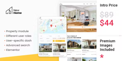Newhome real estate theme codermarket.png
