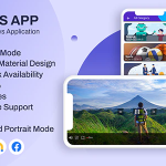 News app pro video youtube text live tv news codermarket.png