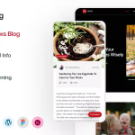 News blog news app with flutter website with wordpress backend codermarket.png