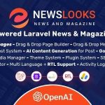 Newslooks openai powered laravel news magazines script codermarket.jpeg