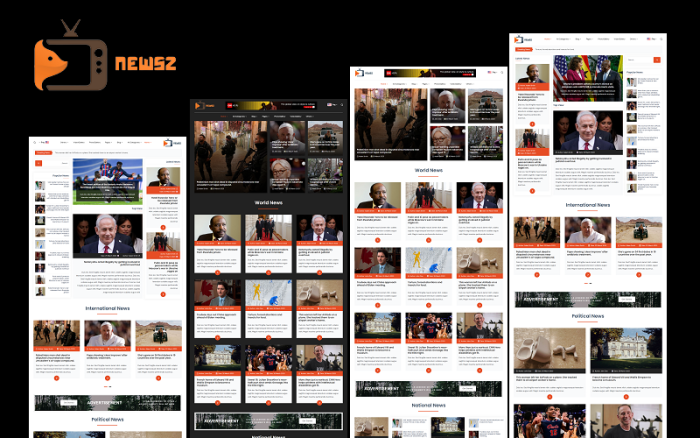 Newsz newspaper blog journal photo gallery video gallery and magazine.png