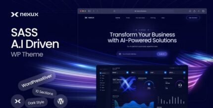 Nexux saas landing page wordpress theme codermarket.jpg