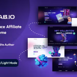 Nftlab nft marketplace affiliate wordpress theme codermarket.png