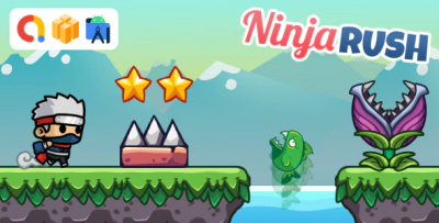 Ninja rush android game with admob ads ready to publish codermarket.png