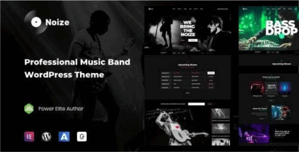 Noize music industry wordpress codermarket.png
