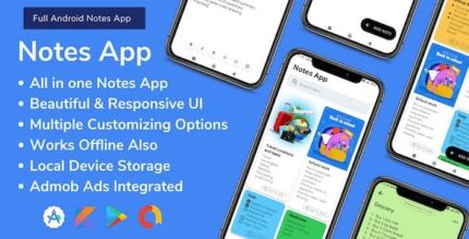 Notes app all in one advanced android notes app codermarket.jpeg