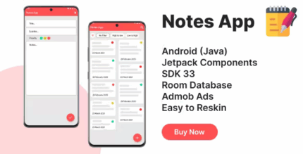 Notes app android codermarket.png