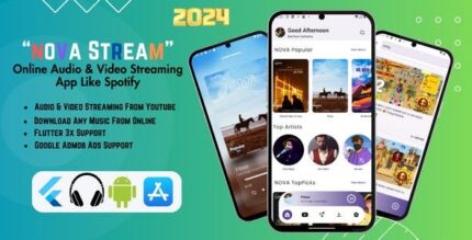 Nova stream your ultimate audio video experiencemobile platform codermarket.jpeg