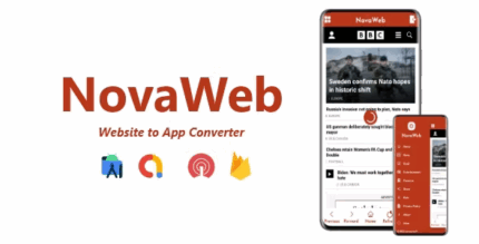 Novaweb android webview app admob firebase onesignal codermarket.png