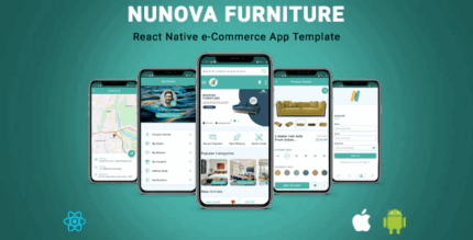 Nunovafurniture react native ecommerce app template codermarket.png