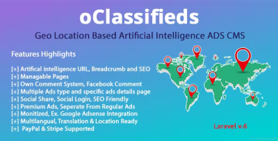 Oclassifieds php and laravel geo classified ads cms codermarket.png