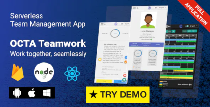 Octa teamwork firebase team project management app codermarket.png