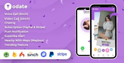 Odate dating app with admin panel codermarket.png