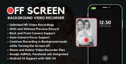 Offscreen background video recorder with admob ads android codermarket.jpeg