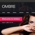 Ombre model agency fashion wordpress theme codermarket.jpeg