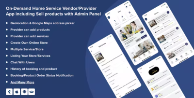 On demand home service provider app including sell products with admin panel.png