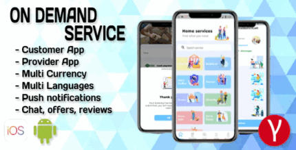 On demand service solution 4 apps customer provider admin panel web site .png