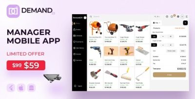 On demand24 pos order service management ios android desktop .jpeg
