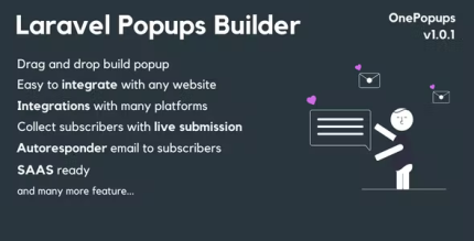 Onepopups laravel popups builder codermarket.png