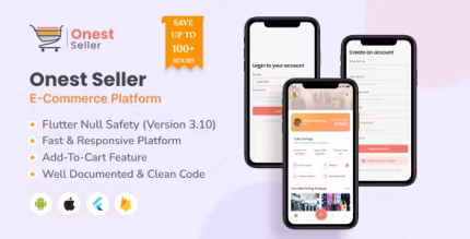 Onest ecommerce seller app android ios codermarket.png