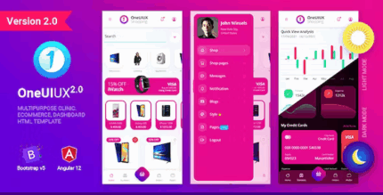Oneuiux creative multipurpose mobile html template app ui ux codermarket.png