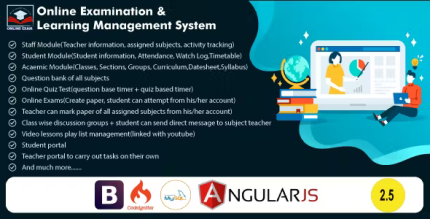 Online exam and learning management system codermarket.png