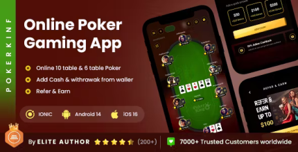 Online poker gaming app template pokerking codermarket.png