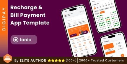 Online recharge ticket booking bill payment app template in ionic .jpeg