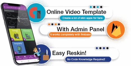 Online video template app distance education e school codermarket.png