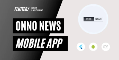 Onno flutter news magazine app for android and ios codermarket.png