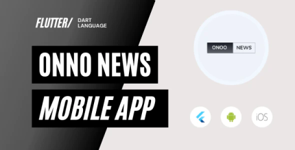 Onno flutter news magazine app for android and ios codermarket.png
