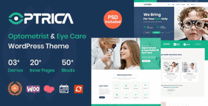 Optrica optometrist eye care wordpress theme codermarket.png