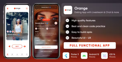 Orange dating app with livestream chat gifts payouts flutter laravel.png